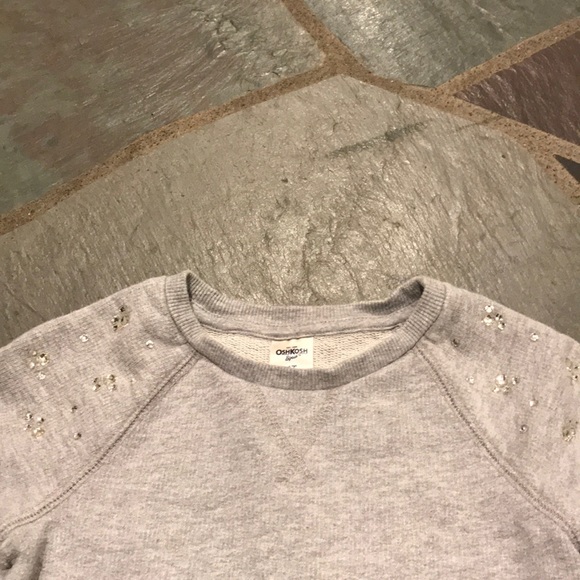 Sweatshirt with Rhinestone Details - Picture 2 of 4